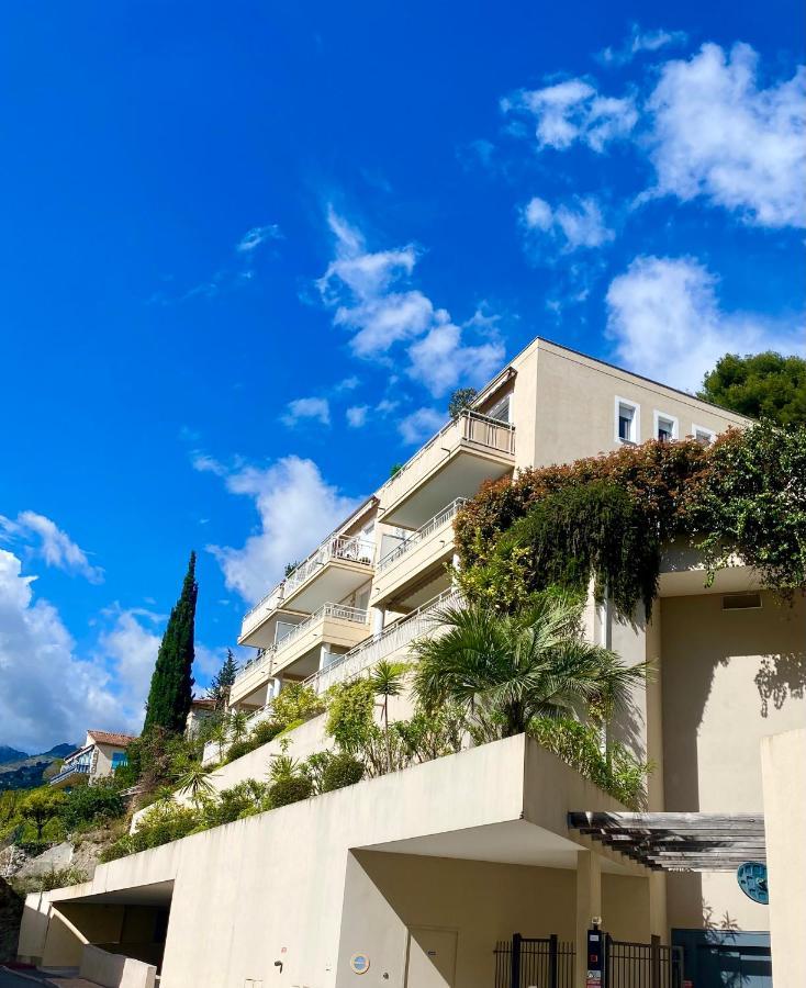 Charmant Studio Climatise Centre Menton Parking Gratuit Luaran gambar